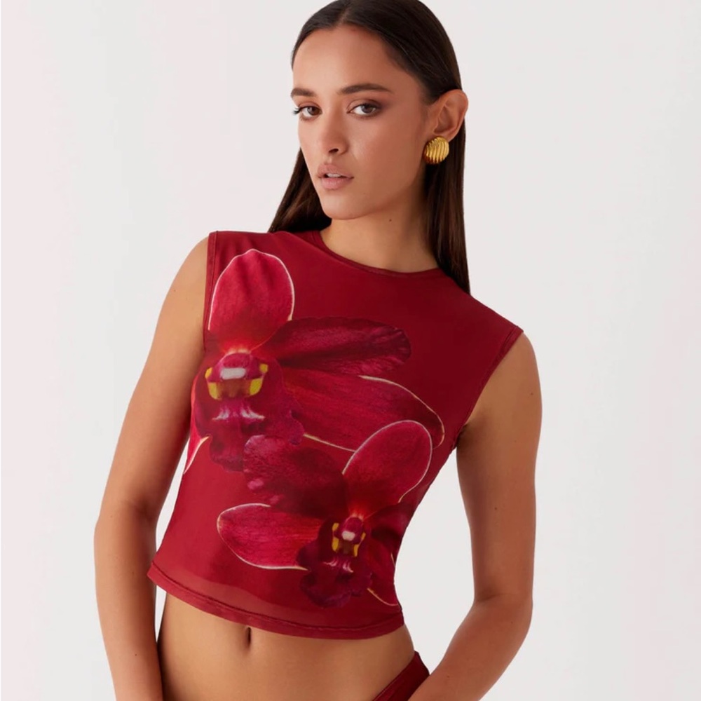 Peppermayo Waiting for Dawn Mesh top
